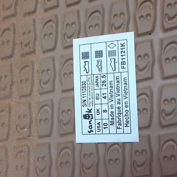 SANUK Women's Yoga Sandy Flip-Flops Sandals Size W10 Color Burnt Coral LIKE NEW - Picture 9 of 11